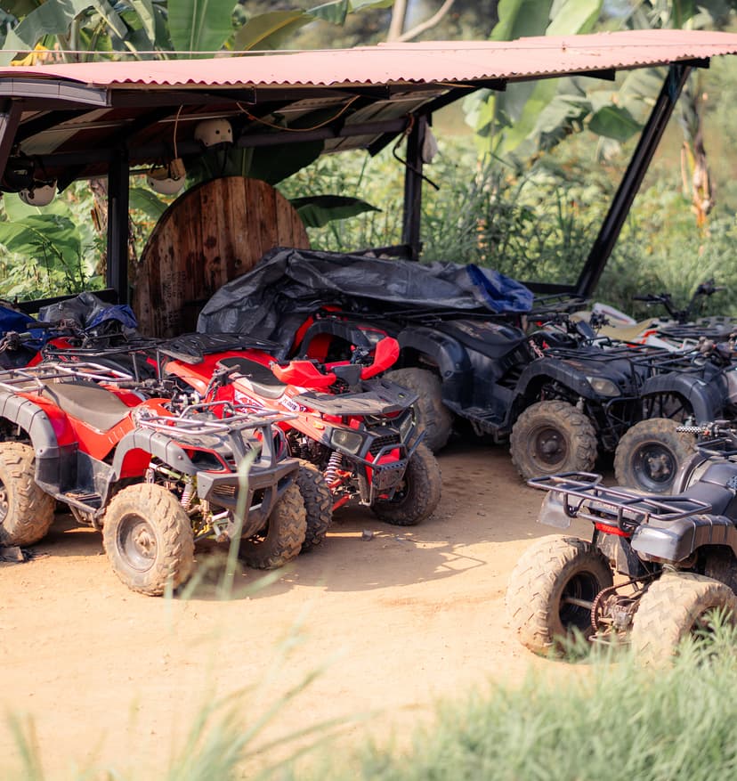 Experience the thrill off-road ATV rides.